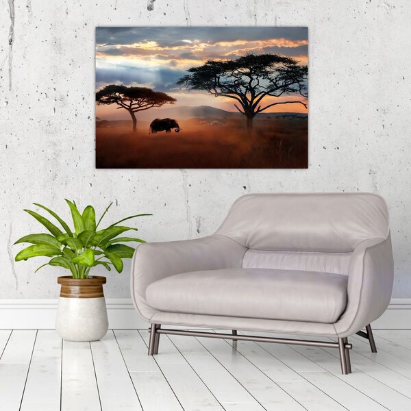 Slika - Nacionalni park Serengeti, Tanzanija, Afrika (90x60 cm)