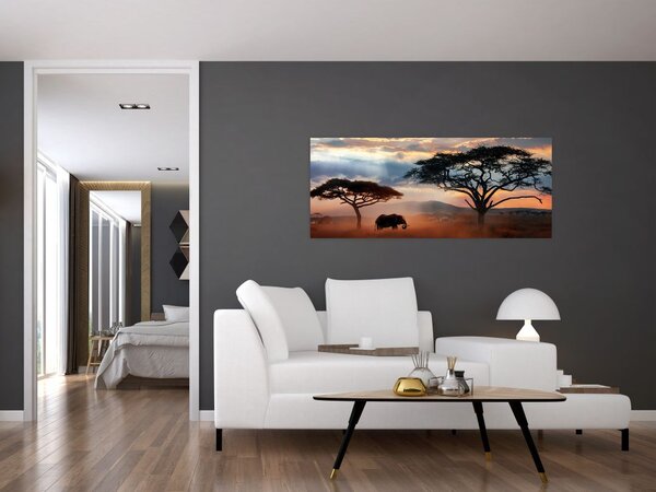 Slika - Nacionalni park Serengeti, Tanzanija, Afrika (120x50 cm)