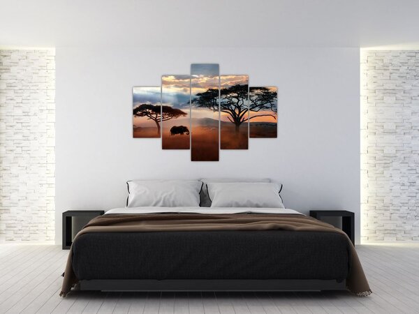 Slika - Nacionalni park Serengeti, Tanzanija, Afrika (150x105 cm)