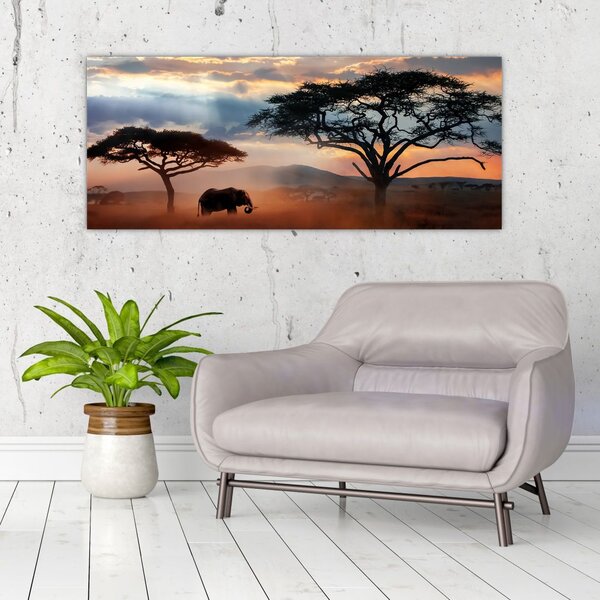Slika - Nacionalni park Serengeti, Tanzanija, Afrika (120x50 cm)