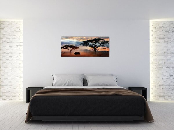Slika - Nacionalni park Serengeti, Tanzanija, Afrika (120x50 cm)