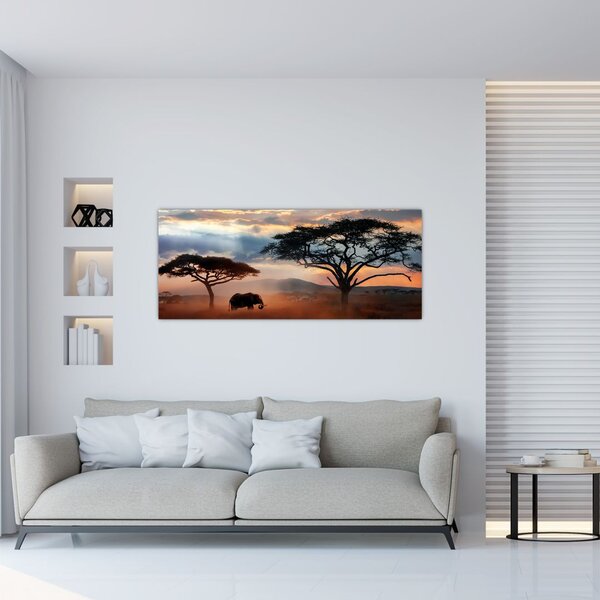 Slika - Nacionalni park Serengeti, Tanzanija, Afrika (120x50 cm)