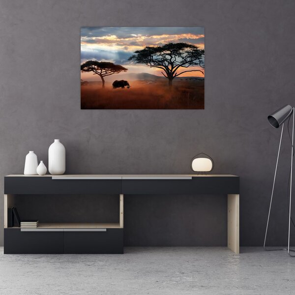 Slika - Nacionalni park Serengeti, Tanzanija, Afrika (90x60 cm)