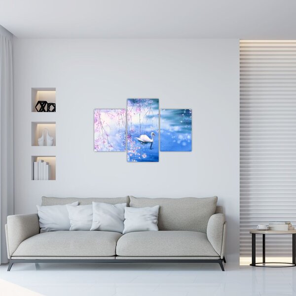 Slika - Čarobno jezero (90x60 cm)