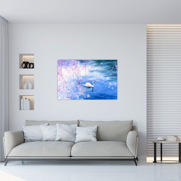 Slika - Čarobno jezero (90x60 cm)