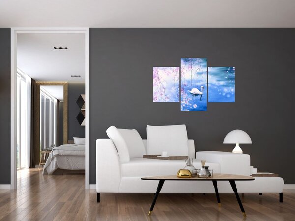 Slika - Čarobno jezero (90x60 cm)