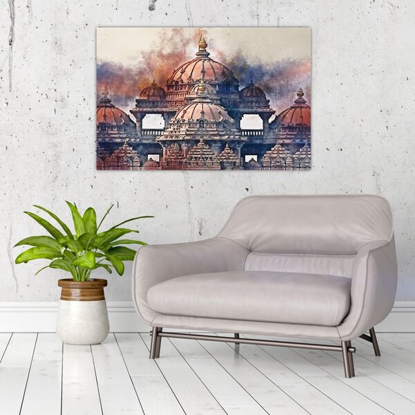 Slika - Akshardham, New Delhi, Indija (90x60 cm)