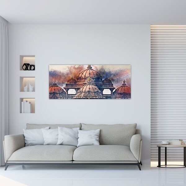 Slika - Akshardham, New Delhi, Indija (120x50 cm)