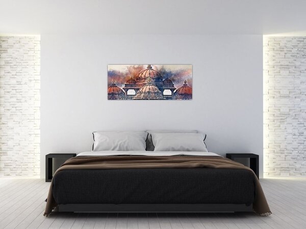 Slika - Akshardham, New Delhi, Indija (120x50 cm)