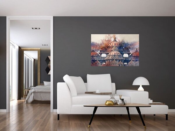 Slika - Akshardham, New Delhi, Indija (90x60 cm)