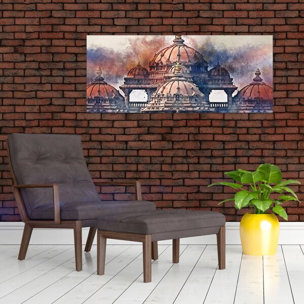 Slika - Akshardham, New Delhi, Indija (120x50 cm)