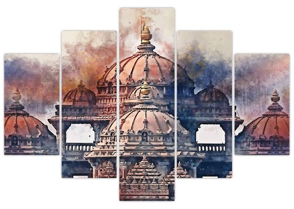 Slika - Akshardham, New Delhi, Indija (150x105 cm)