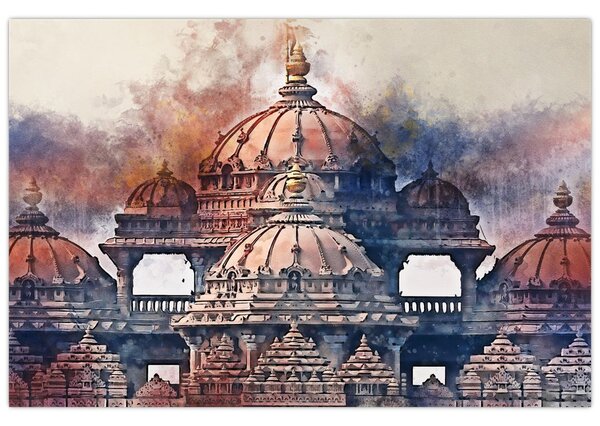Slika - Akshardham, New Delhi, Indija (90x60 cm)