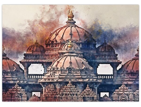 Slika - Akshardham, New Delhi, Indija (70x50 cm)