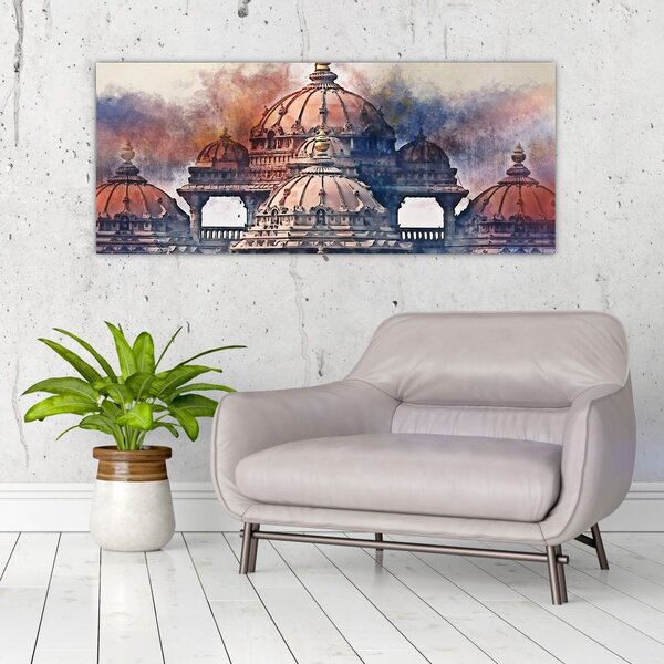 Slika - Akshardham, New Delhi, Indija (120x50 cm)