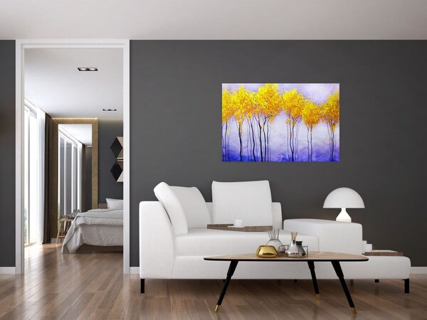 Slika rumenih dreves (90x60 cm)
