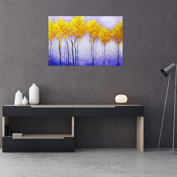 Slika rumenih dreves (90x60 cm)