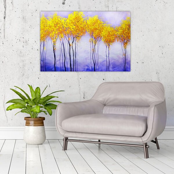 Slika rumenih dreves (90x60 cm)
