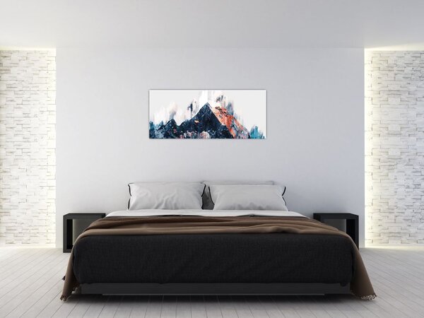 Slika - Abstraktna gora (120x50 cm)