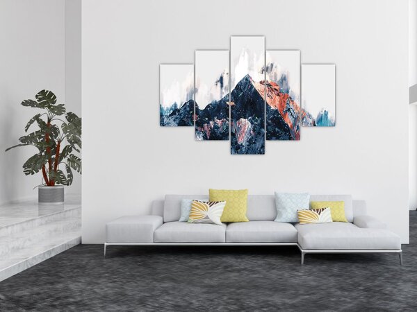 Slika - Abstraktna gora (150x105 cm)