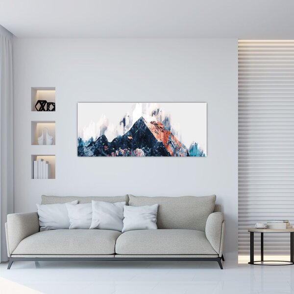 Slika - Abstraktna gora (120x50 cm)