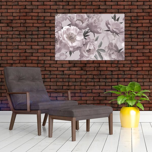 Slika - Vintage cvetovi potonike (90x60 cm)