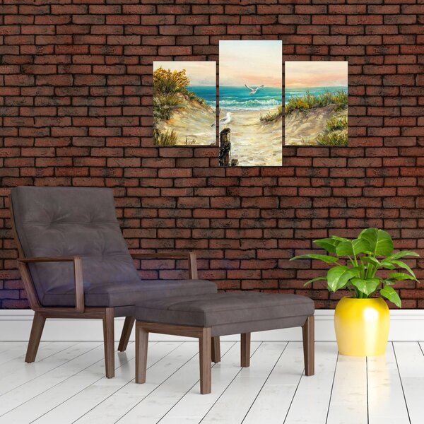 Slika - Peščena plaža (90x60 cm)