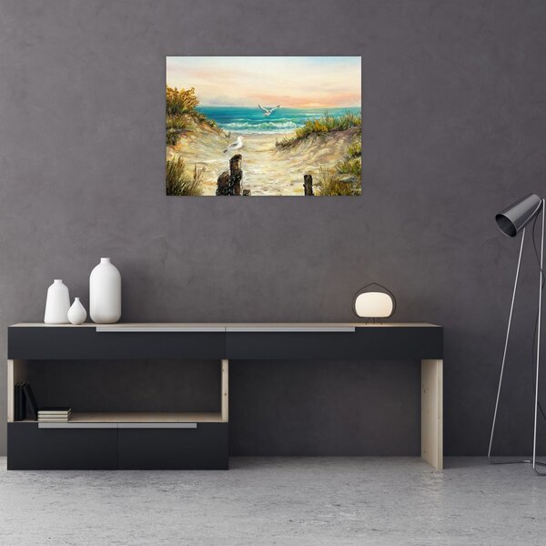 Slika - Peščena plaža (70x50 cm)