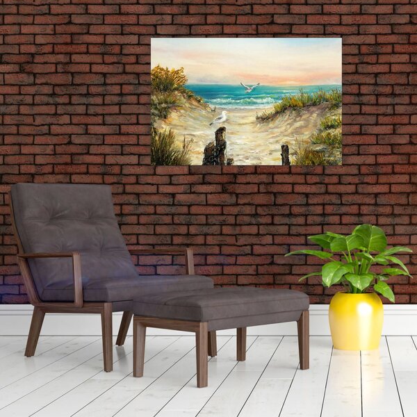 Slika - Peščena plaža (90x60 cm)
