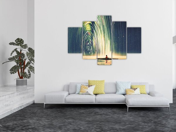 Slika - Središče vesolja (150x105 cm)