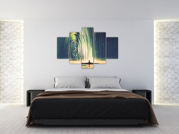 Slika - Središče vesolja (150x105 cm)