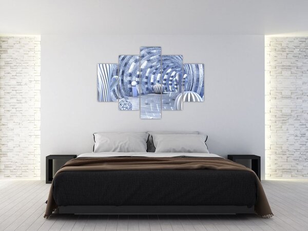 Slika - 3D abstrakcija (150x105 cm)
