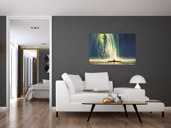Slika - Središče vesolja (90x60 cm)