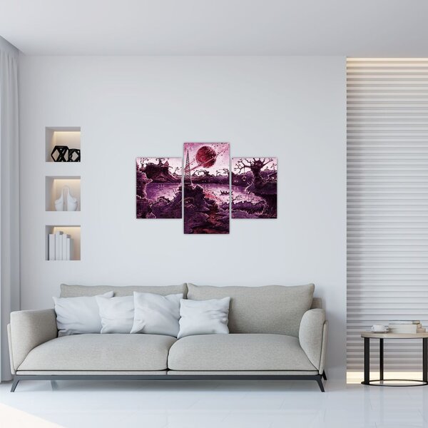 Slika - Začarana vas (90x60 cm)