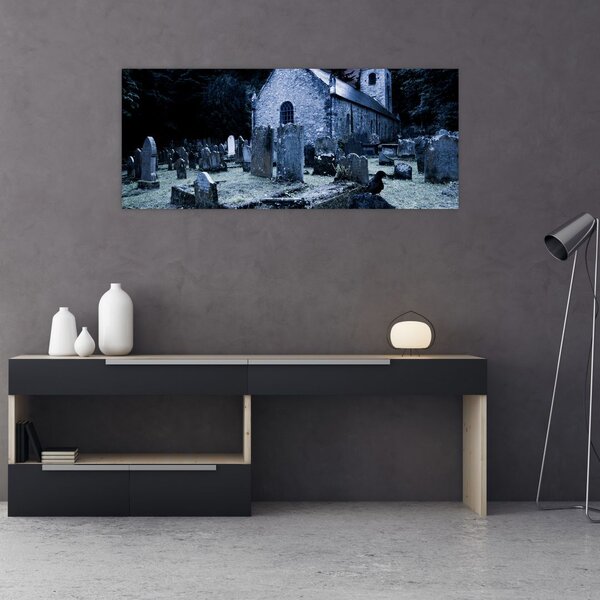 Slika - Temna noč (120x50 cm)