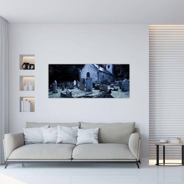 Slika - Temna noč (120x50 cm)