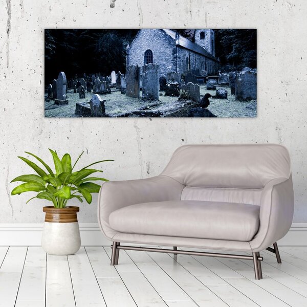 Slika - Temna noč (120x50 cm)