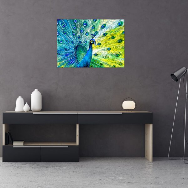 Podoba pava (70x50 cm)