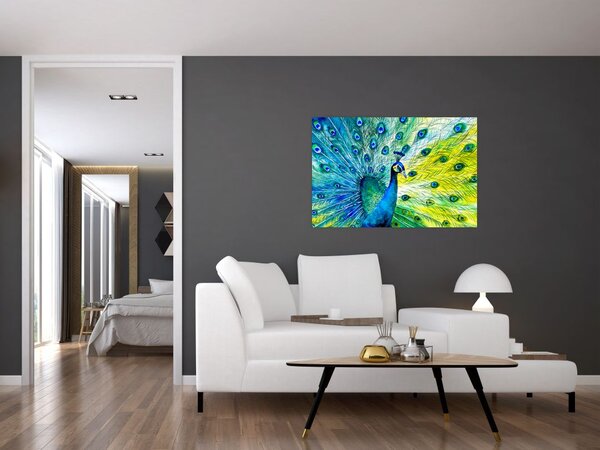 Podoba pava (90x60 cm)