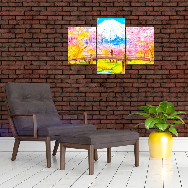 Slika - Slikan par, akvarel (90x60 cm)