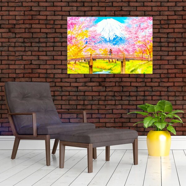 Slika - Slikan par, akvarel (90x60 cm)