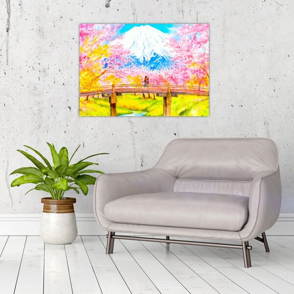 Slika - Slikan par, akvarel (70x50 cm)
