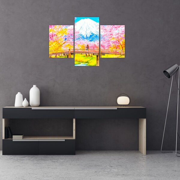 Slika - Slikan par, akvarel (90x60 cm)