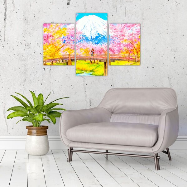 Slika - Slikan par, akvarel (90x60 cm)