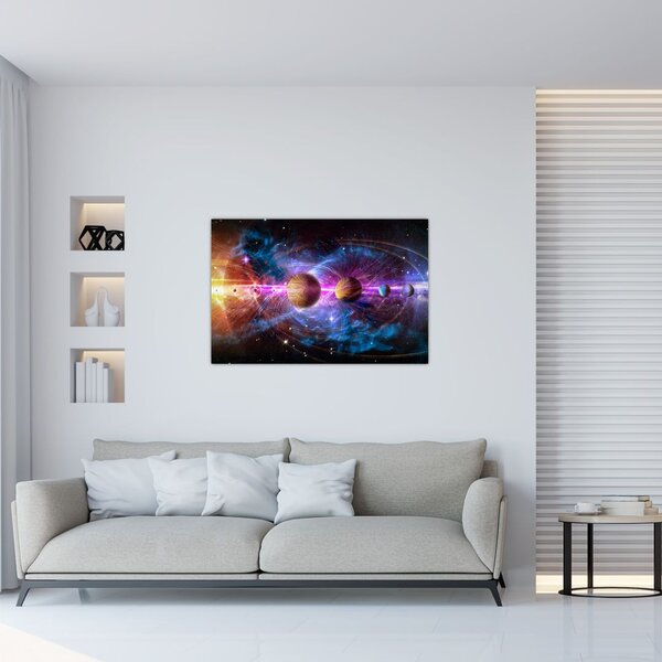 Slika - Osončje (90x60 cm)