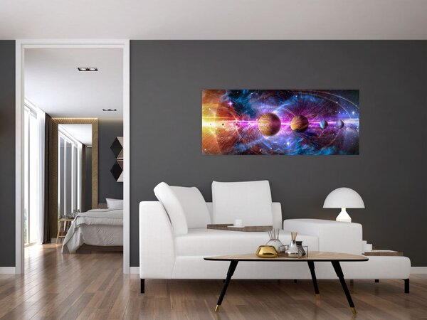 Slika - Osončje (120x50 cm)