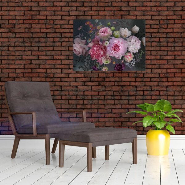 Slika - Vrtne rože (70x50 cm)