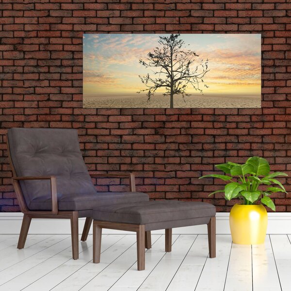 Slika - Drevo v puščavi (120x50 cm)