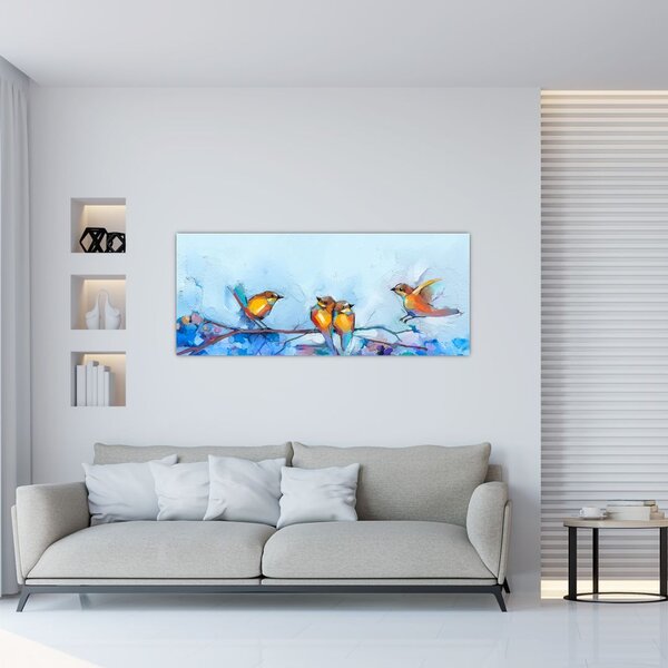 Slika - Prebujanje narave (120x50 cm)