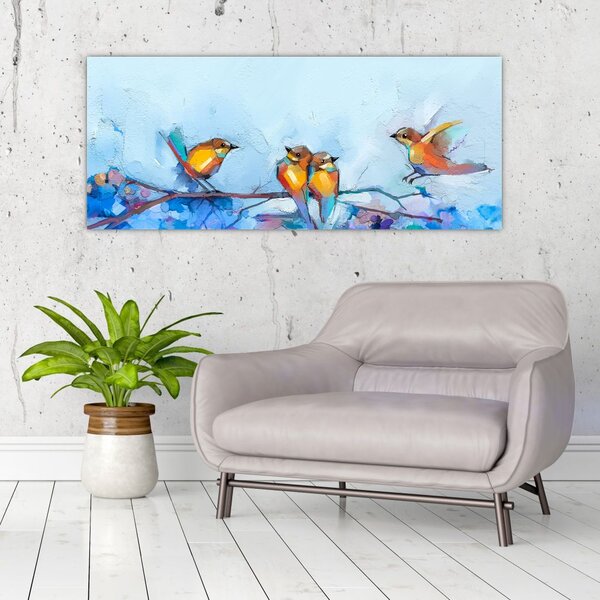 Slika - Prebujanje narave (120x50 cm)